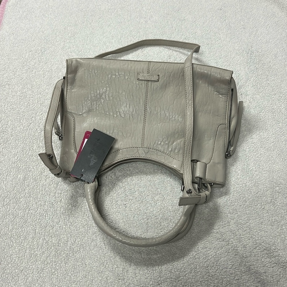 VINCE CAMUTO Leather Kayli Satchel - Picture 4 of 10